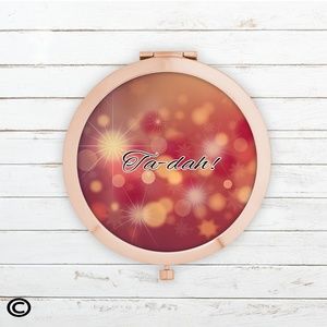 Funny Motivational Compact Mirrors